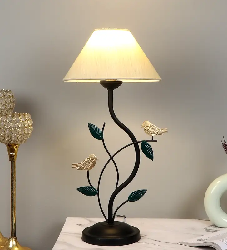 Leapo Twine Table Lamp