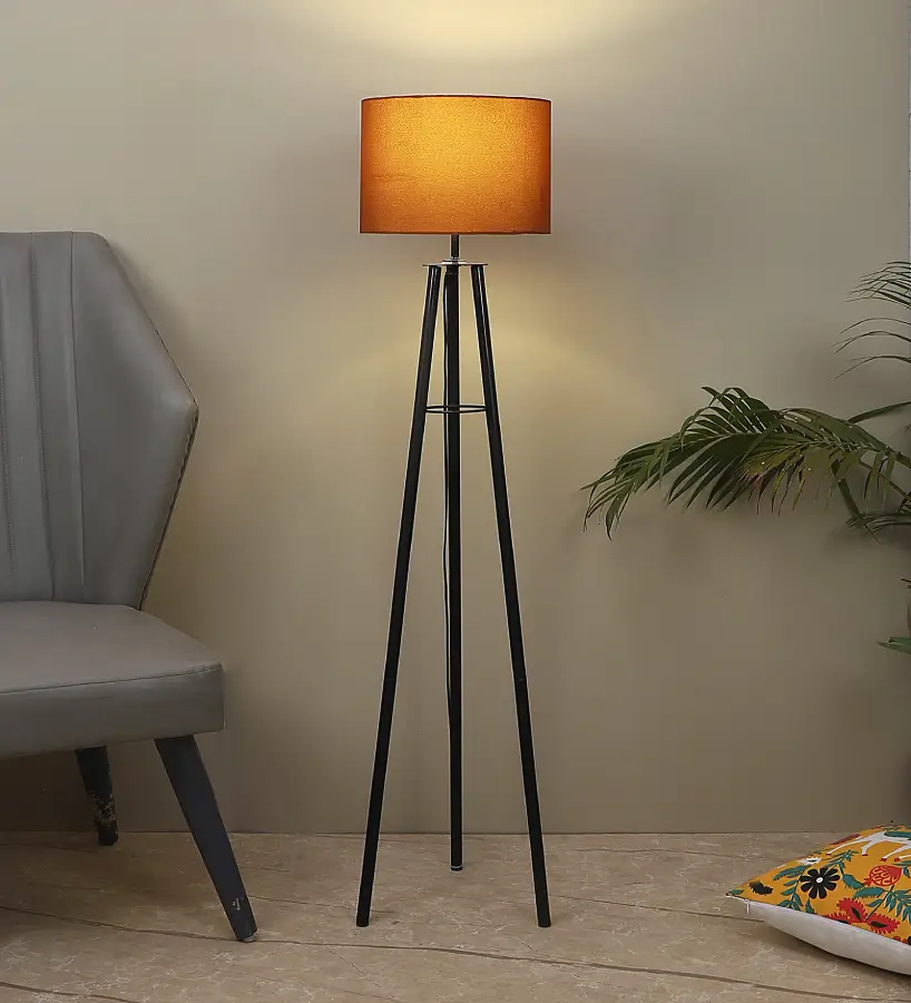 Natura Casper Floor Lamp – Brown