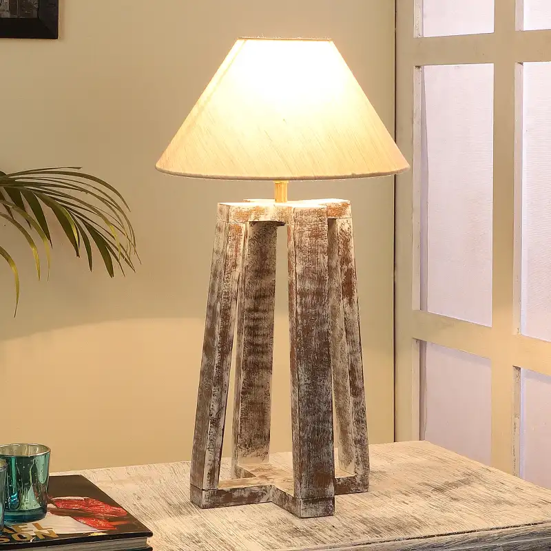 Alabama Table Lamp- Off white